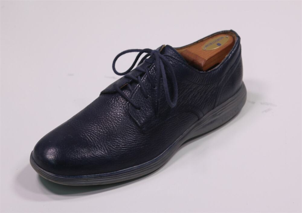 Cole-Haan Mens 2.ZeroGrand Stitchlite Navy Blue Dress Shoes US 10M